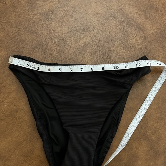 NWT J. Crew Ribbed High Rise Cheeky Bikini Bottom Size S - Picture 9 of 10